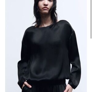 Elegant ZARA Black Women's Top